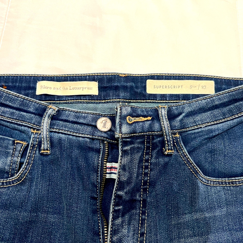 Pilcro and the letterpress jeans